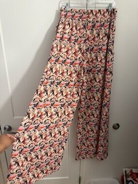 Wide Leg Printed Palazzo Pants